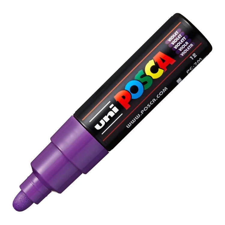 Uni Posca PC-7M Boyama Markörü 4.5-5.5 mm. MOR