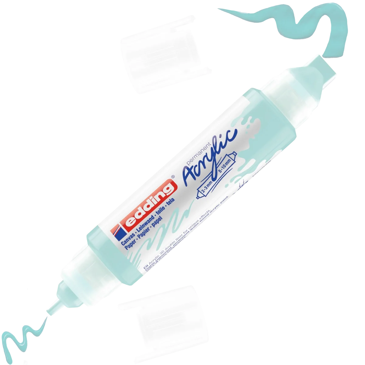 Edding 5400 Akrilik Boyama Markörü 3D Double Liner PASTEL MAVİ