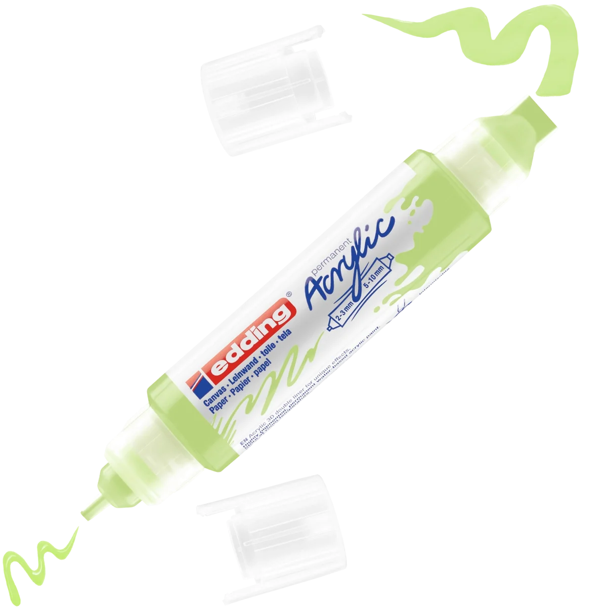 Edding 5400 Akrilik Boyama Markörü 3D Double Liner PASTEL YEŞİL