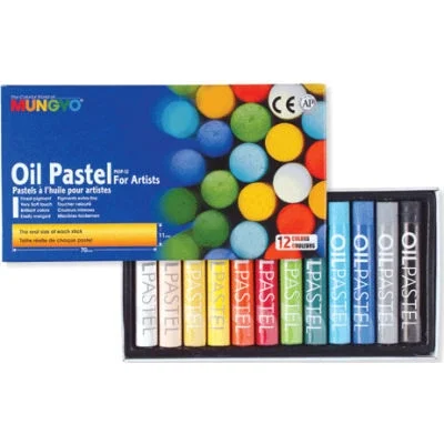 Mungyo Gallery Yağlı Pastel Boya Seti 12 Renk