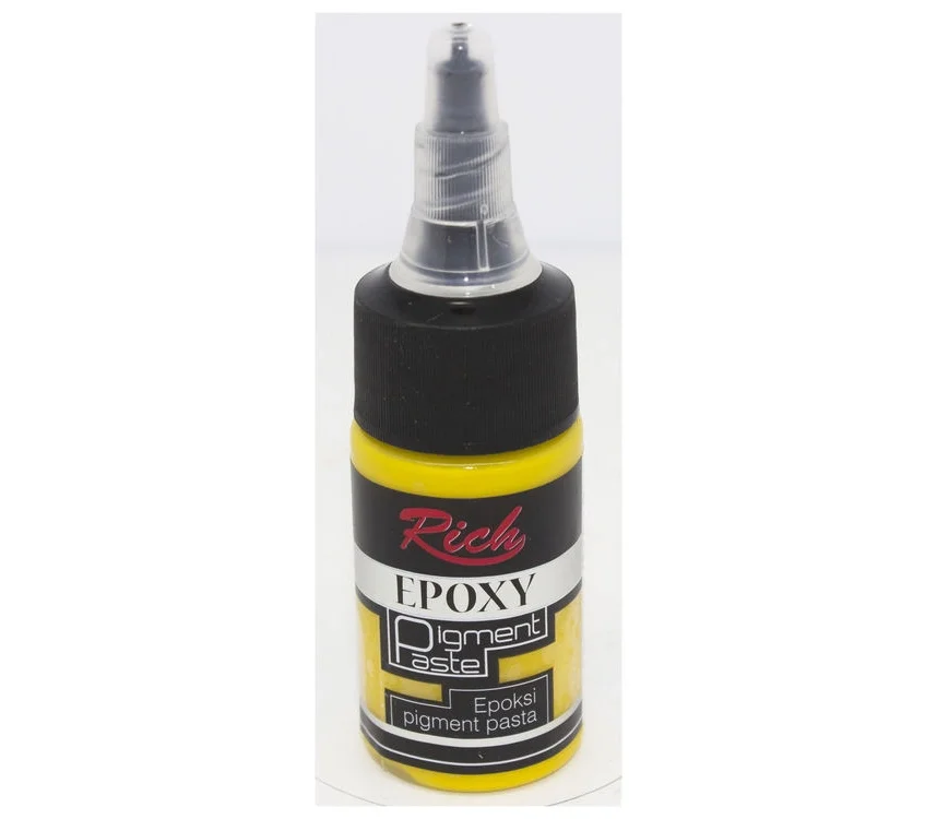 Rich Epoksi Reçine Pigment Renklendirici Boya 20 cc. SARI