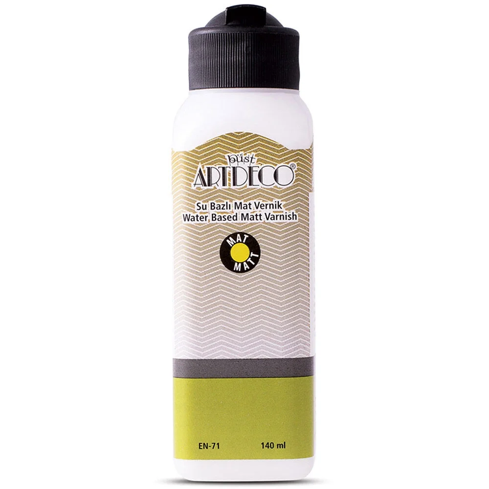 Artdeco Su Bazlı Mat Vernik 140 ml.