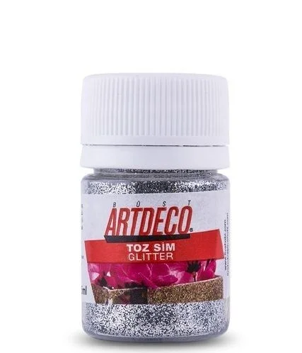 Artdeco Toz Sim (Glitter) 25 ml. 322 Gümüş