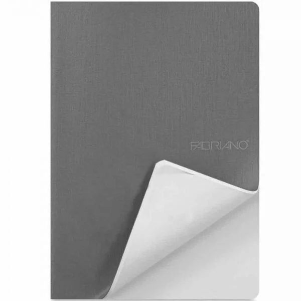 Fabriano Ecoqua Ekolojik Eskiz Çizim ve Yazı Defteri 85 Gr. A4 38 yaprak GRİ KAPAK (PIETRA)