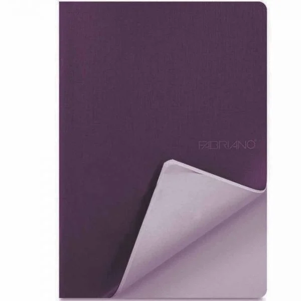 Fabriano Ecoqua Ekolojik Eskiz Çizim ve Yazı Defteri 85 Gr. A5 38 yaprak  BORDO KAPAK (VINO)