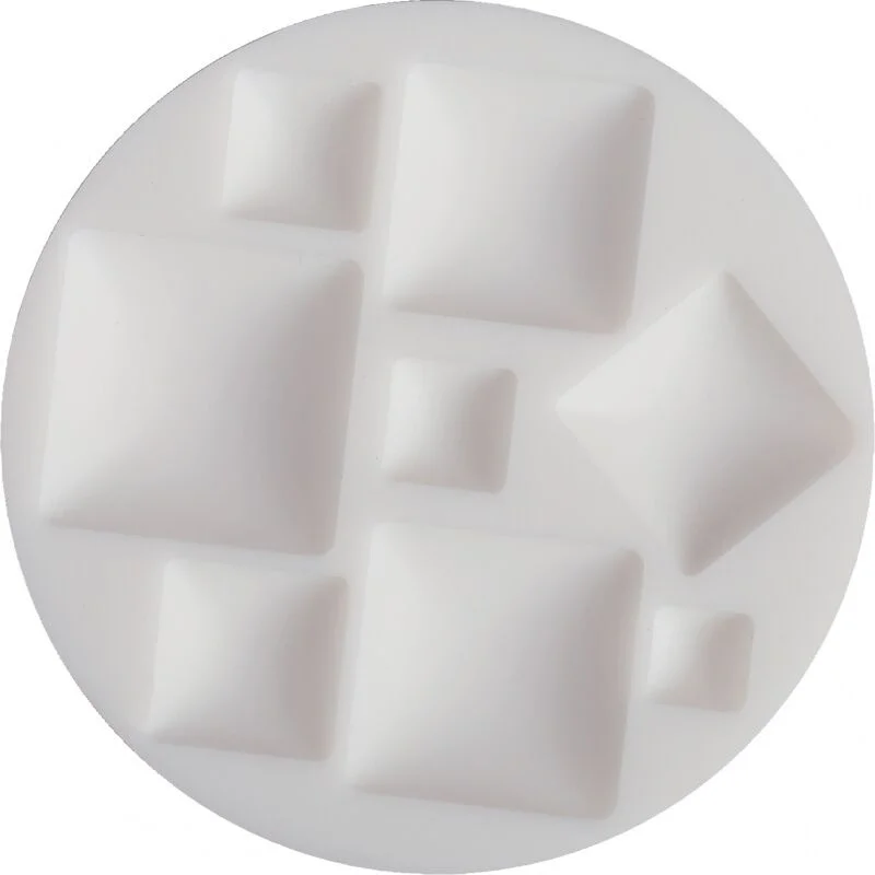 Cernit Silicone Mould Silikon Polimer Kil Kalıbı SQUARE CABOCHONS