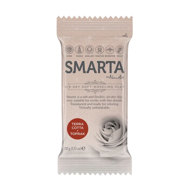Smarta Havayla Kuruyan Modelleme Hamuru 100 gr. TOPRAK RENGİ