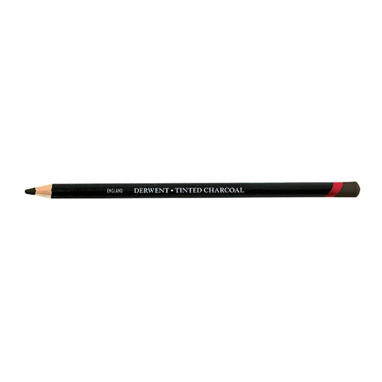 Derwent Tinted Charcoal Renkli Kömür Füzen Kalem TC06 Burnt Embers
