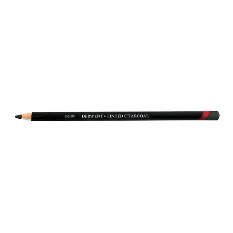 Derwent Tinted Charcoal Renkli Kömür Füzen Kalem TC10 Elderberry