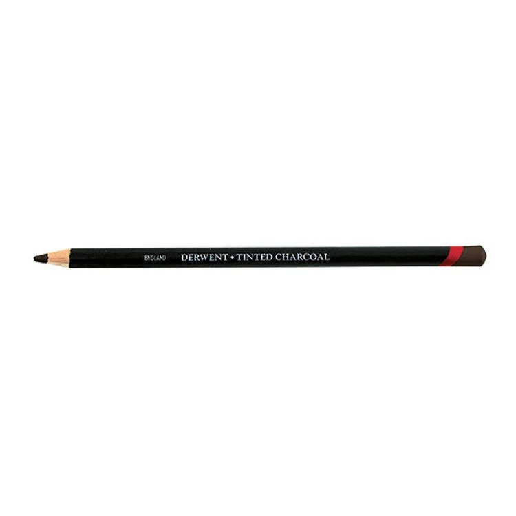 Derwent Tinted Charcoal Renkli Kömür Füzen Kalem TC18 Peat
