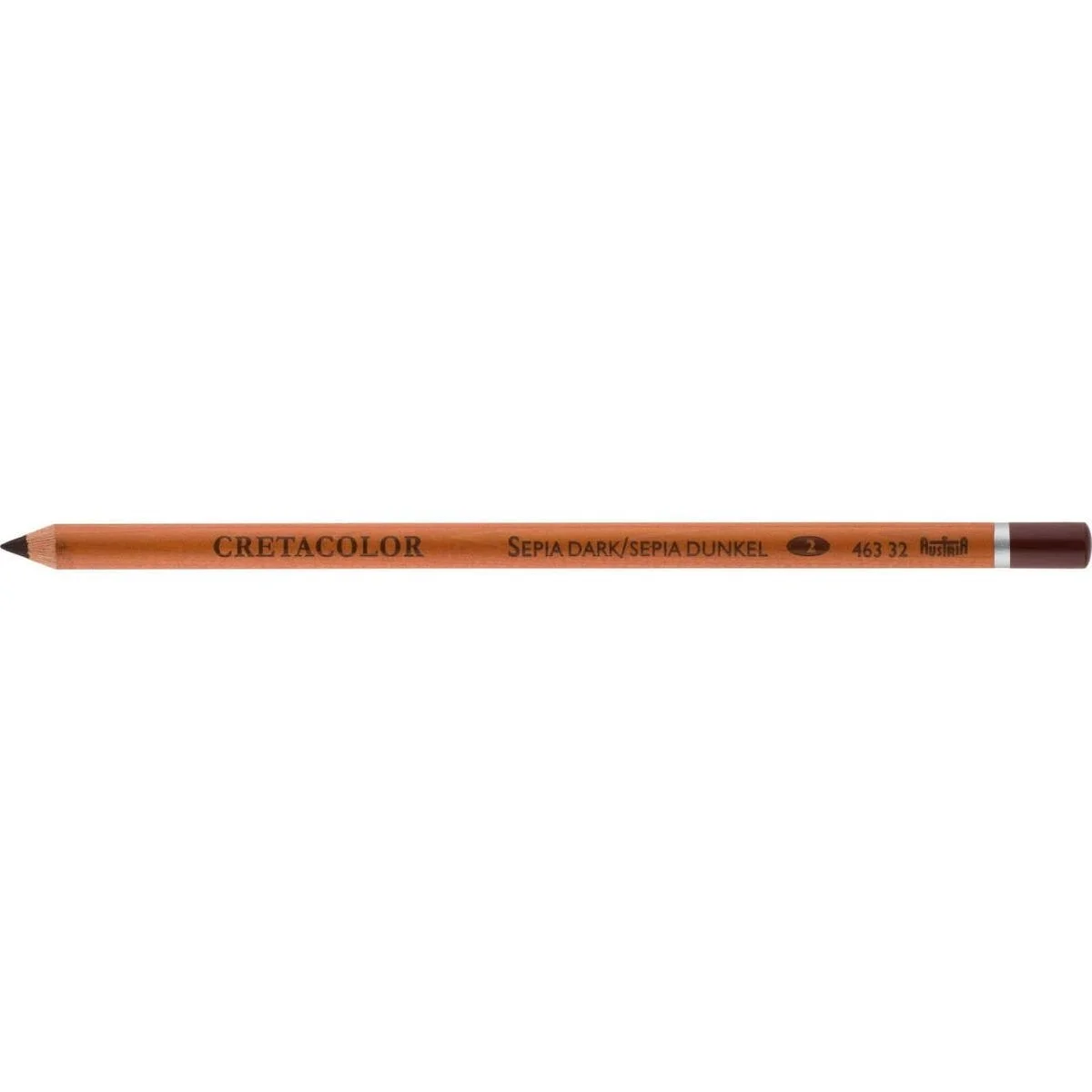 Cretacolor Sepia Pencils Dry Dark Sepia Füzen Kalem Dark