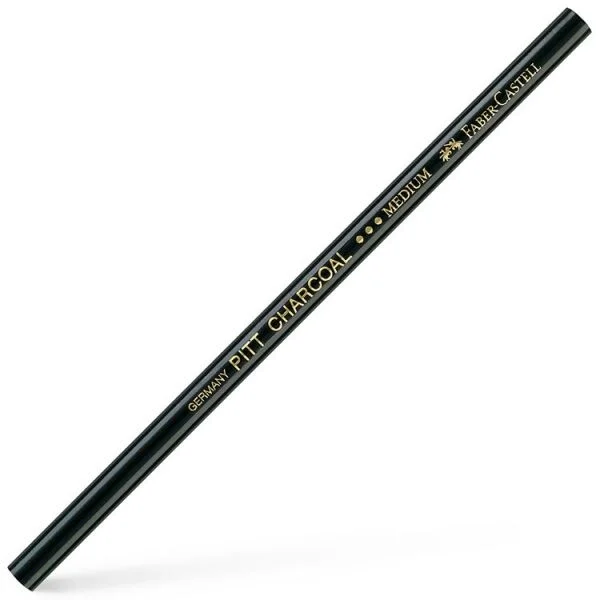 Faber Castell Pitt Charcoal Naturel Kömür Füzen Kalem MEDIUM