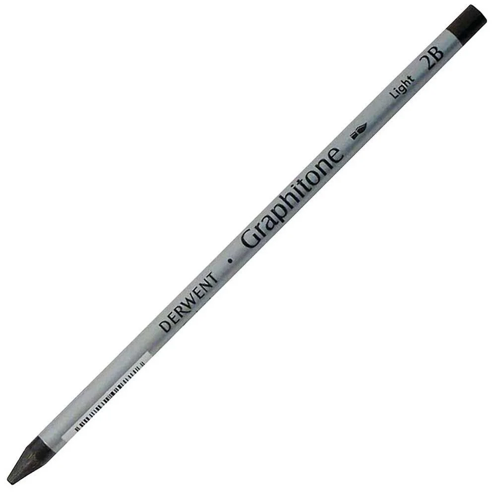 Derwent Watersoluble Graphitone Suda Çözünebilen Ağaçsız Grafit Kalem 2B - Light Wash