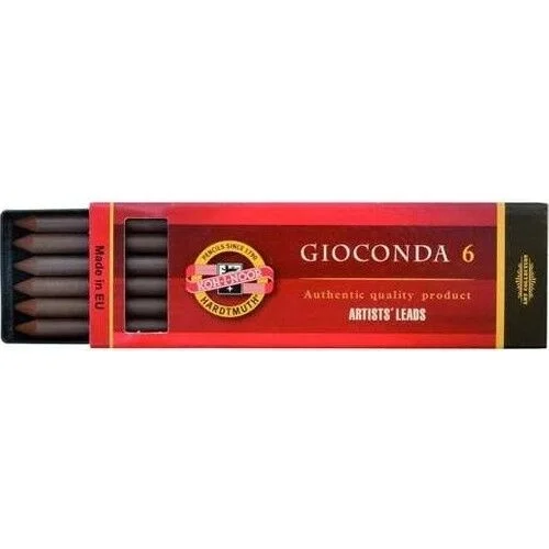 Koh-i Noor 5.6 mm Portmin Ucu 6'lı Kutu Light Brown Sepia