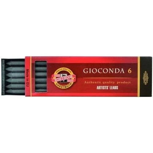 Koh-i Noor 5.6 mm Graphite Portmin Ucu 6'lı Kutu 6B