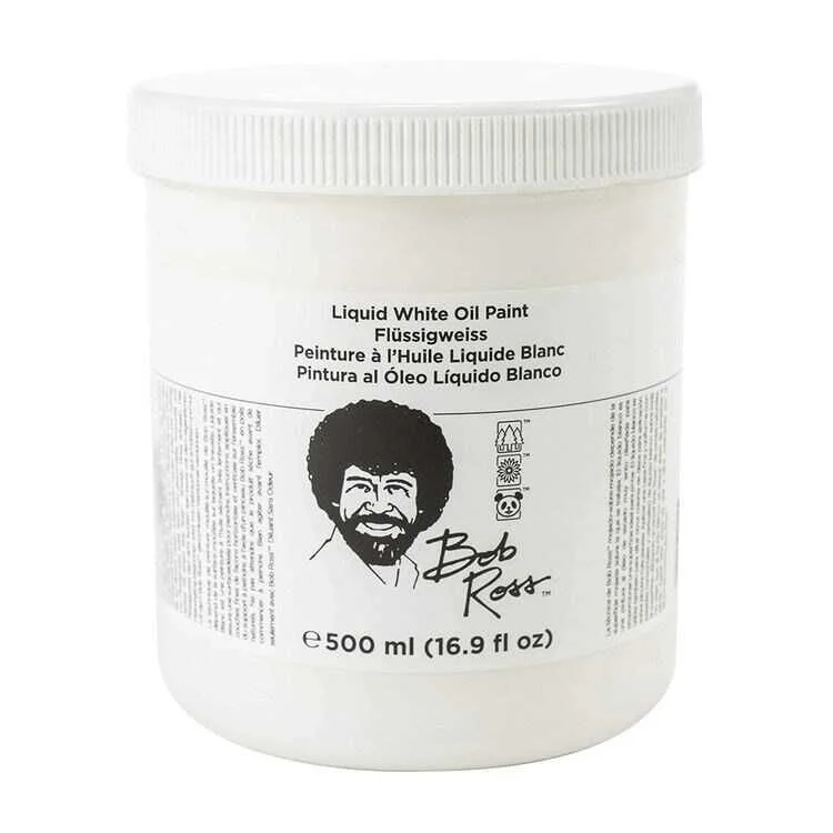 Bob Ross Liquid White (Sıvı Beyaz) 500 ml.