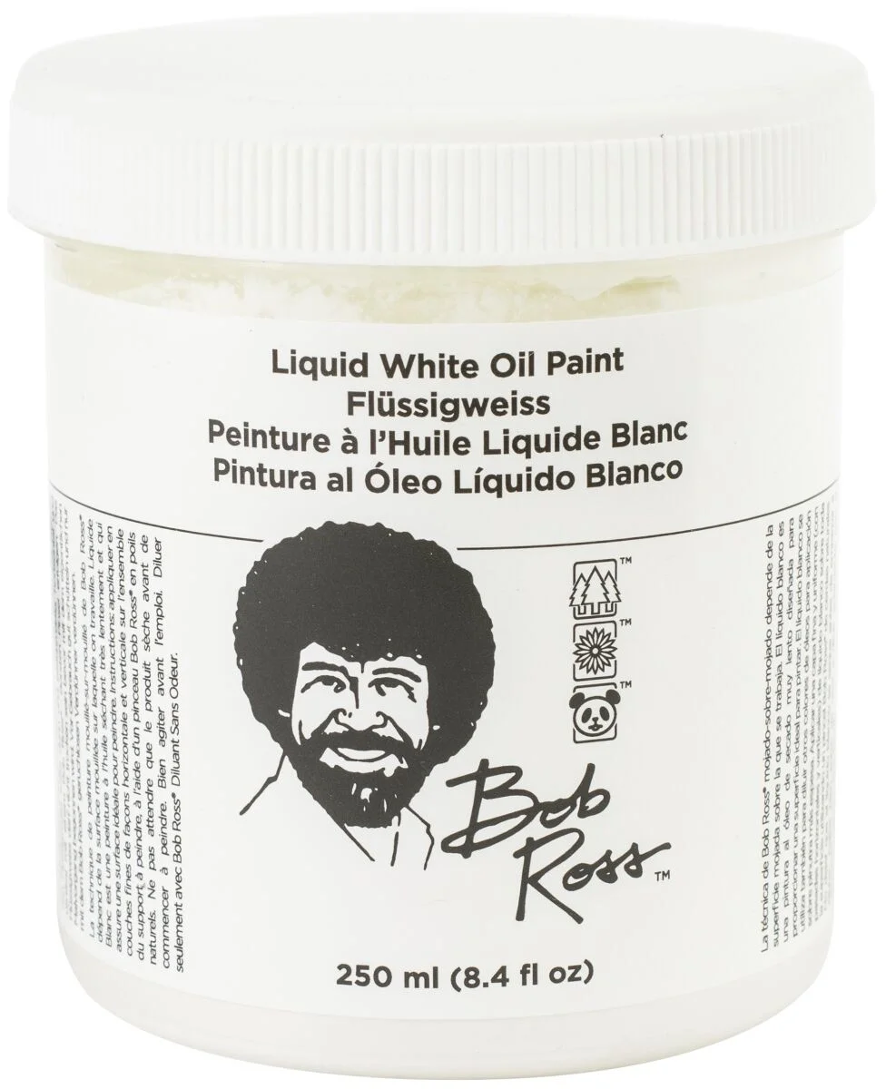 Bob Ross Liquid White (Sıvı Beyaz) 250 ml.