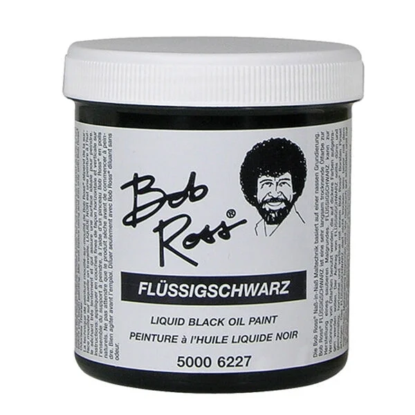 Bob Ross Liquid Black (Sıvı Siyah) 250 ml.