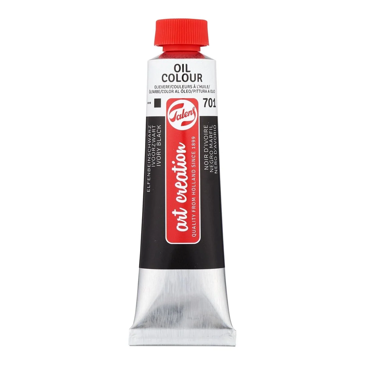 Talens Art Creation Yağlı Boya 40 ml. 701 Ivory Black