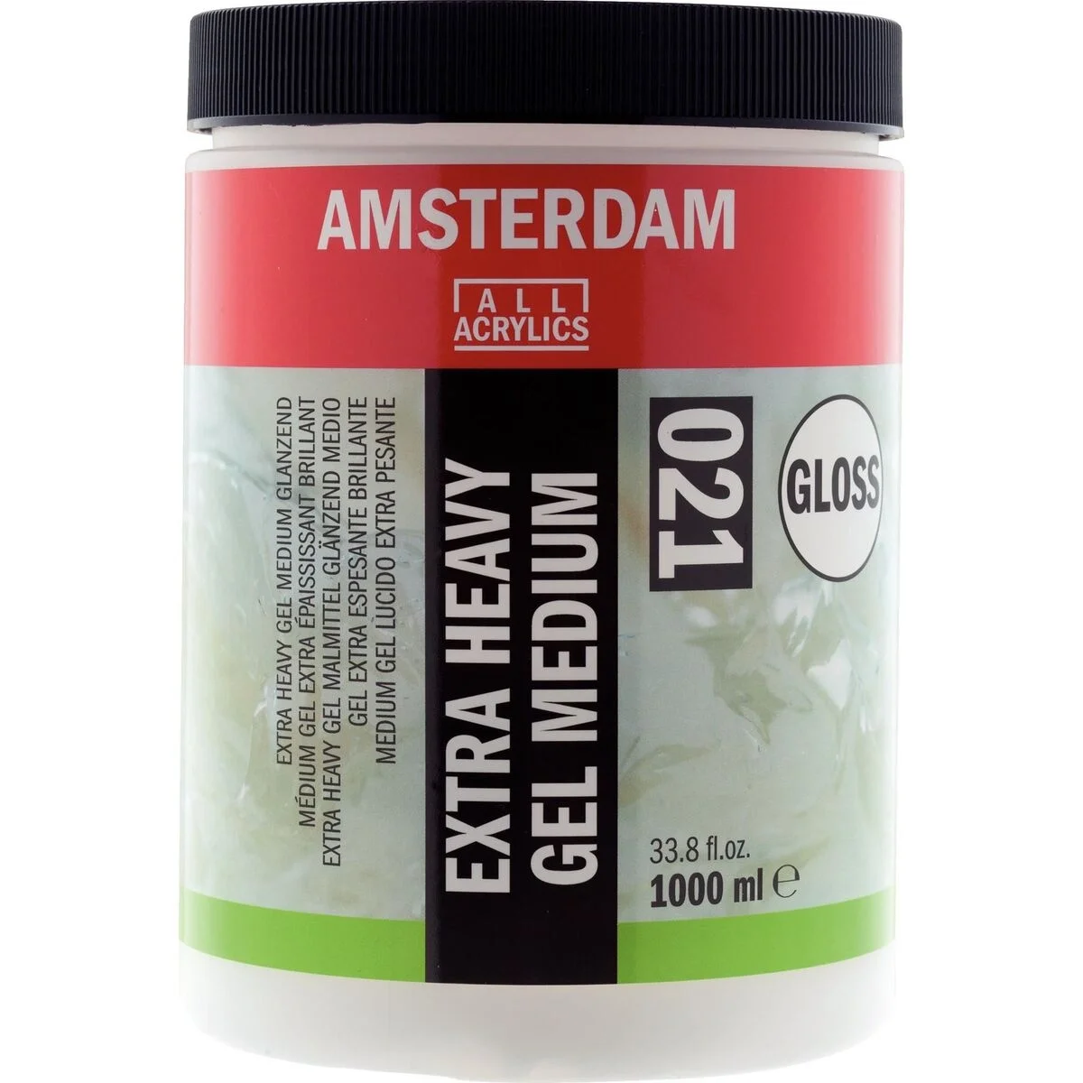 Talens Amsterdam Extra Heavy Gel Medium Gloss 021 Extra Kuvvetli Jel Medyum Parlak 1000 ml.