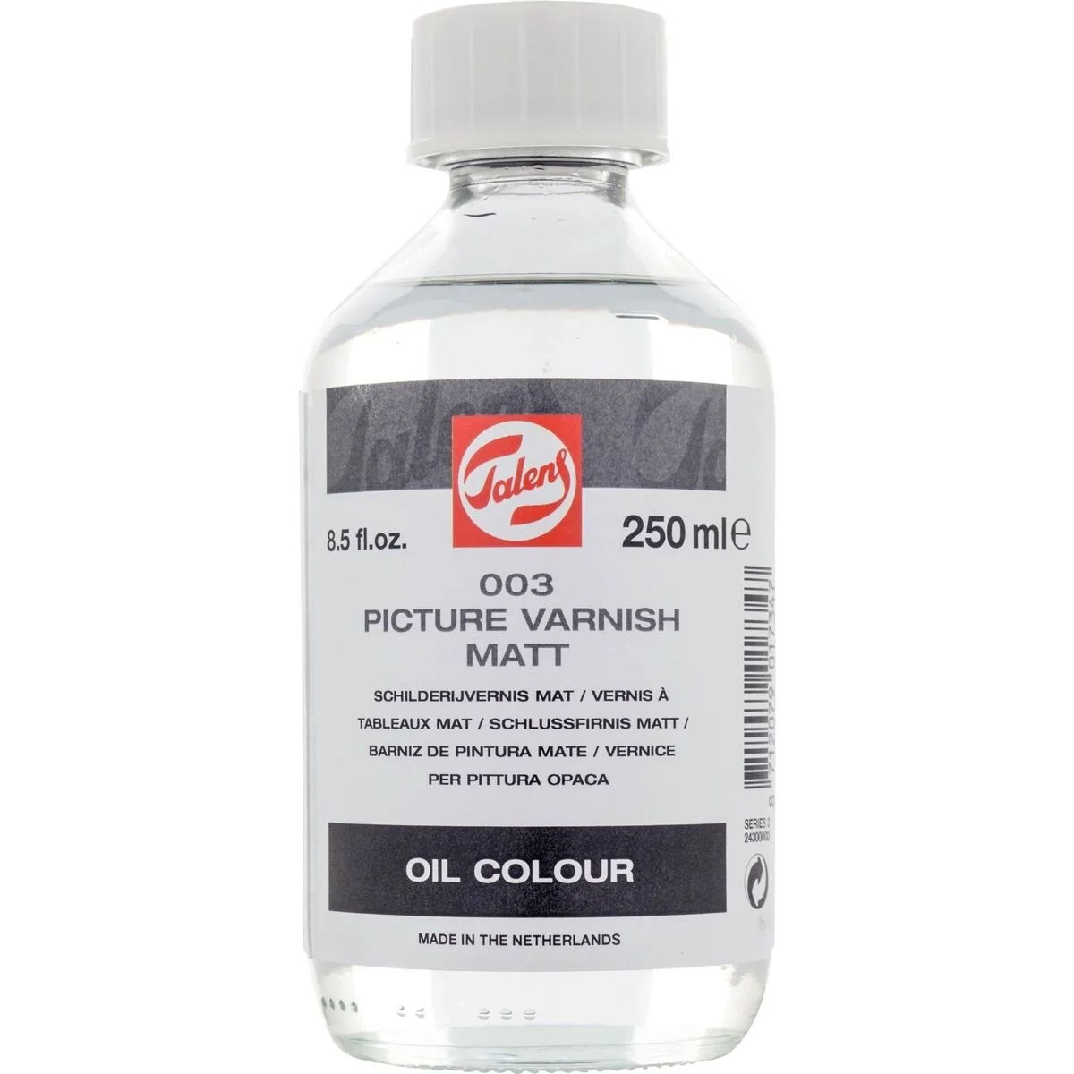 Talens Picture Varnish Matt 003 Mat Resim Verniği 250 ml.