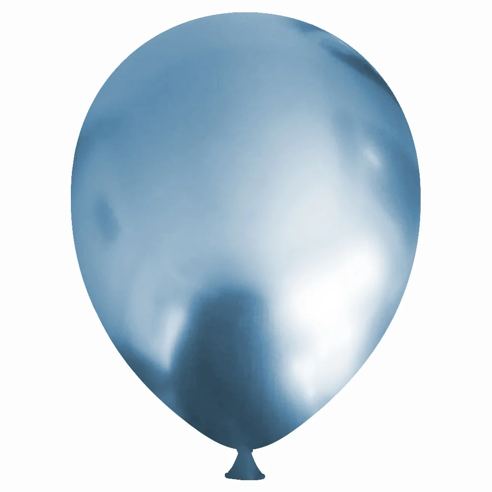 Açık Mavi Krom Balon 12"