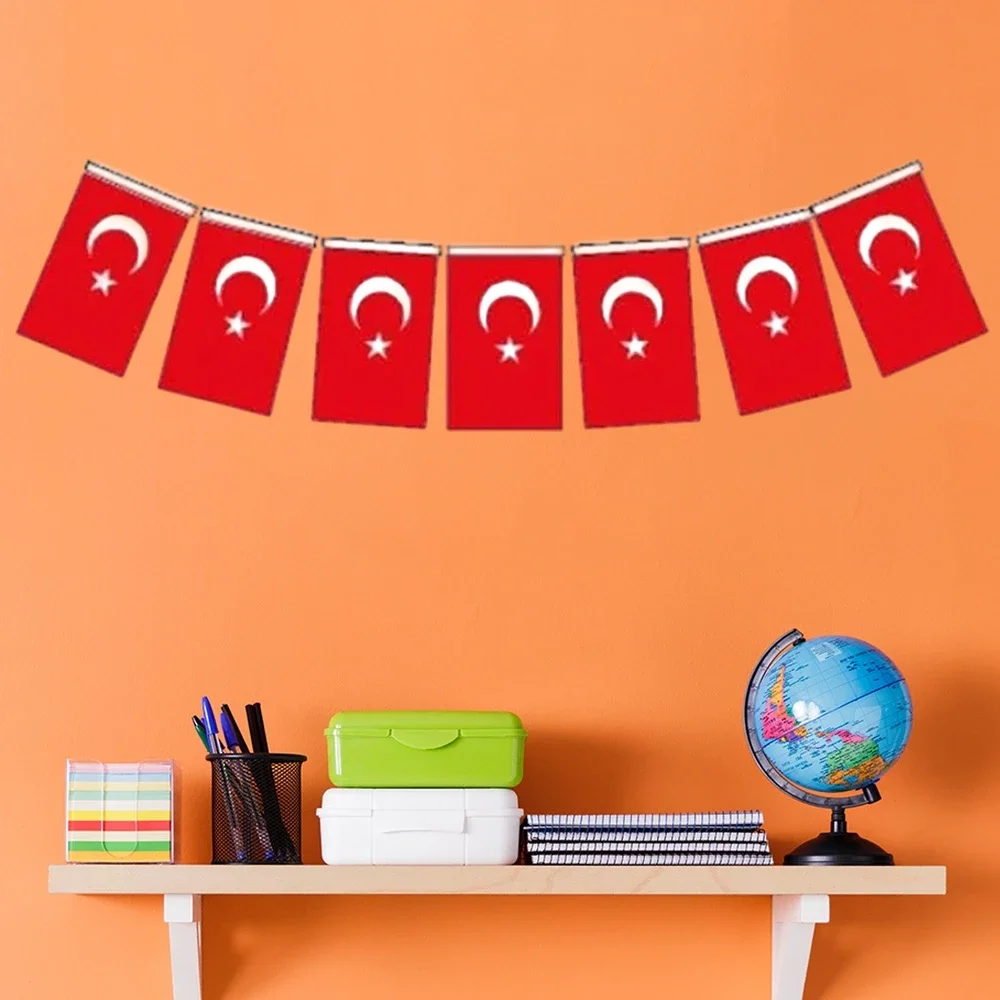 Ay Yıldız Büyük Boy İpli Bayrak 40'lı
