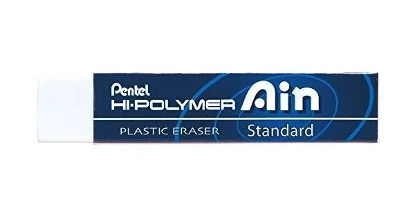 Pentel Hi-Polymer Ain STANDART Silgi