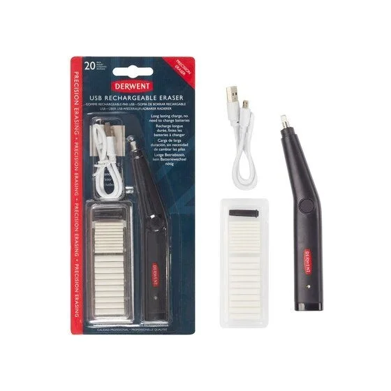 Derwent USB Şarjlı Elektrikli Silgi