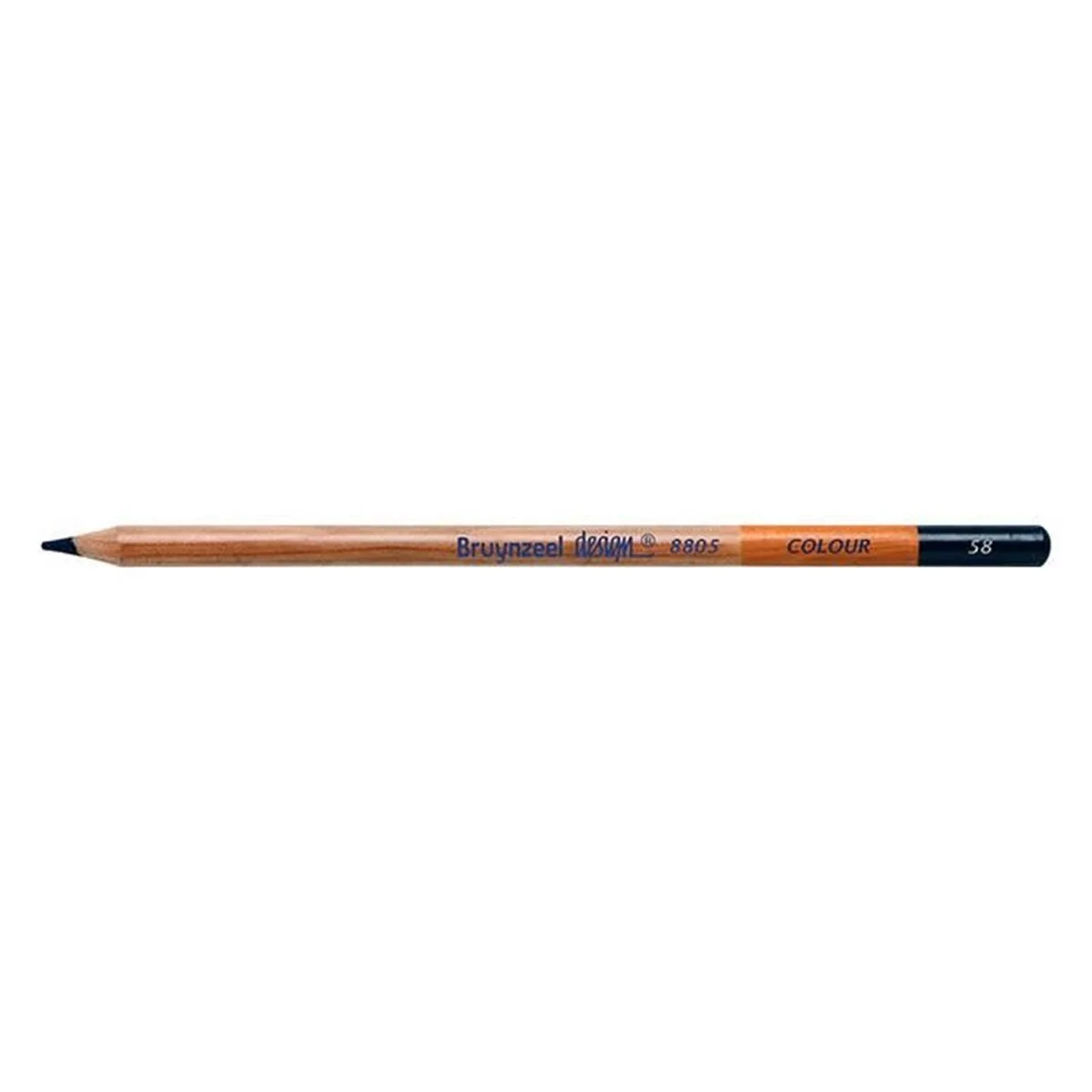 Bruynzeel Design Colour Pencils Kuru Boya Kalemi 58 Prussian Blue