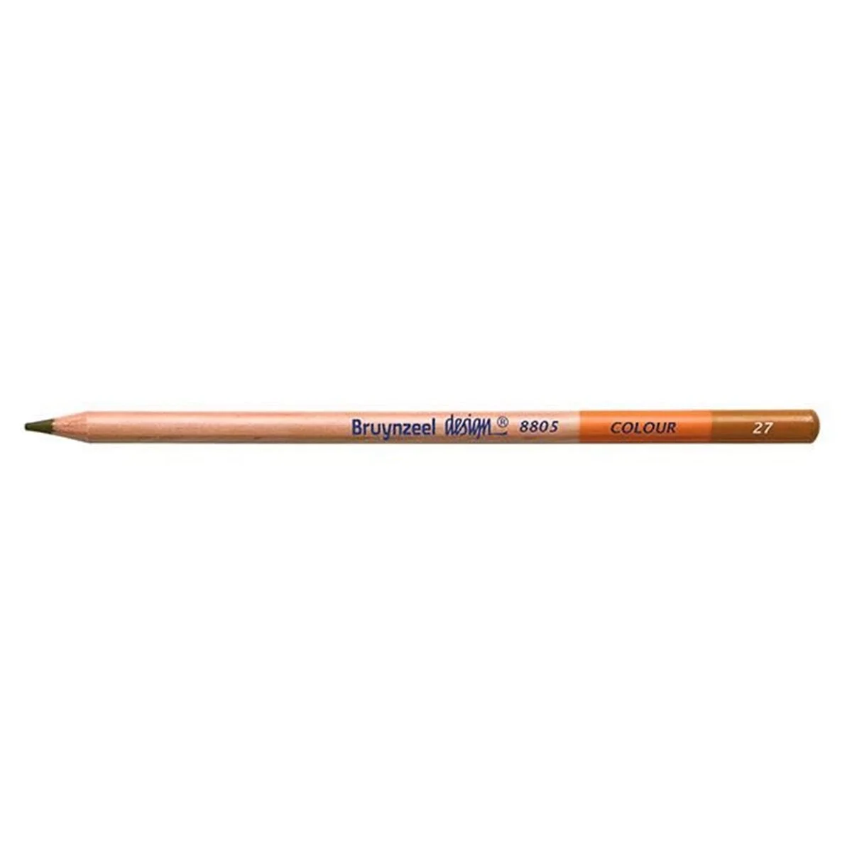 Bruynzeel Design Colour Pencils Kuru Boya Kalemi 27 Yellow Ochre