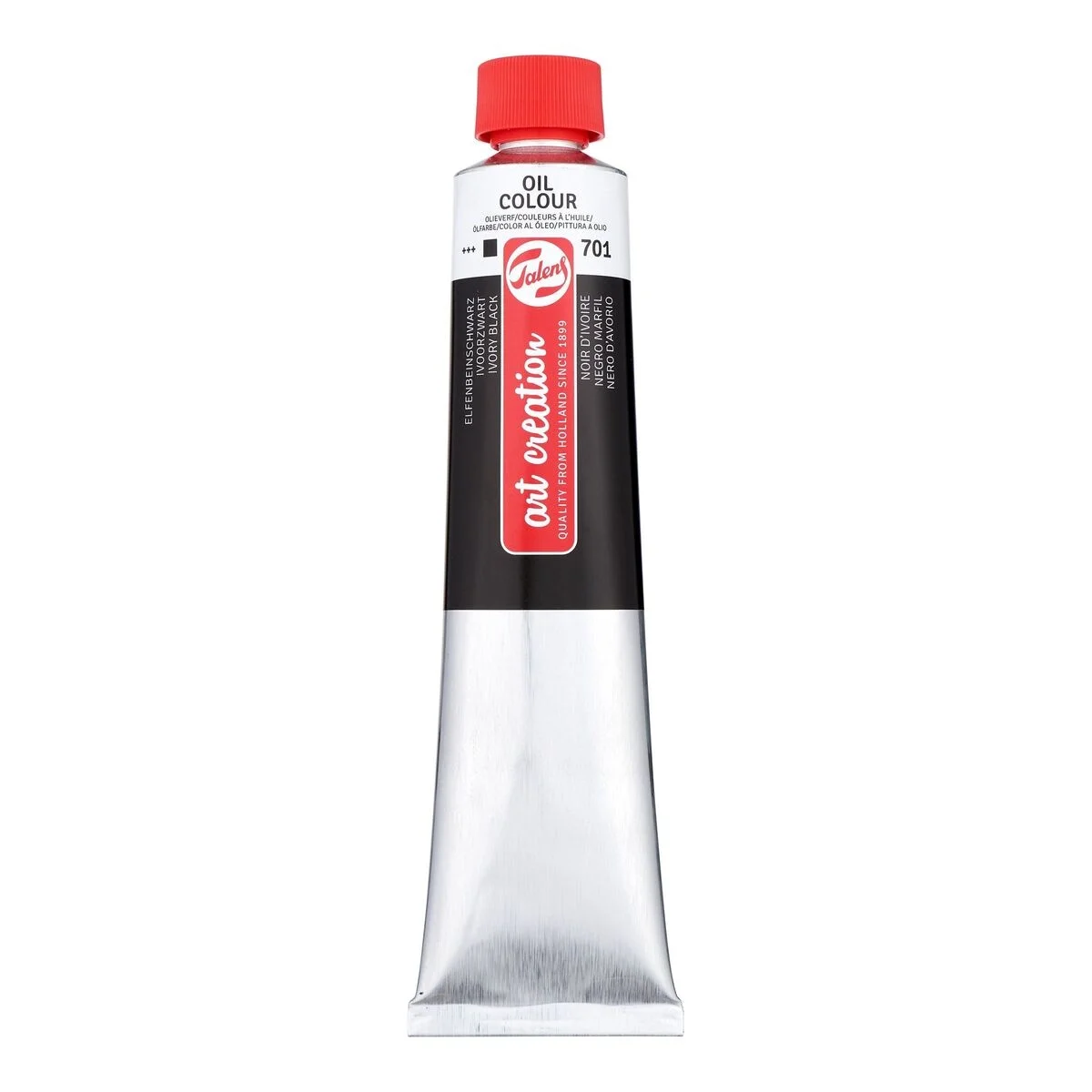 Talens Art Creation Yağlı Boya 200 ml. 701 Ivory Black
