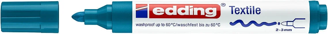 Edding 4500 Kumaş Tekstil Boyama Kalemi ORIENTEL BLUE