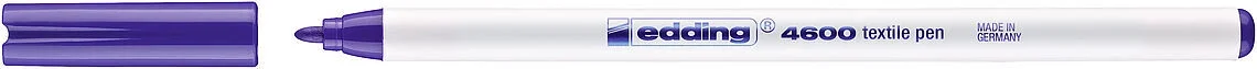 Edding 4600 Kumaş Tekstil Boyama Kalemi VIOLET