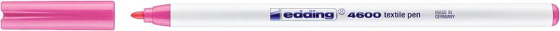 Edding 4600 Kumaş Tekstil Boyama Kalemi PINK