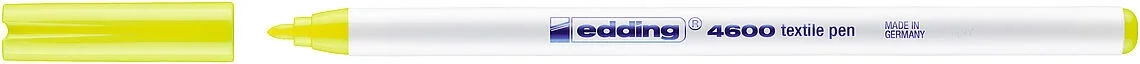 Edding 4600 Kumaş Tekstil Boyama Kalemi NEON YELLOW