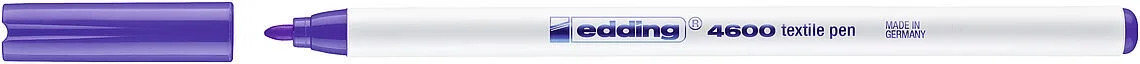 Edding 4600 Kumaş Tekstil Boyama Kalemi NEON VIOLET