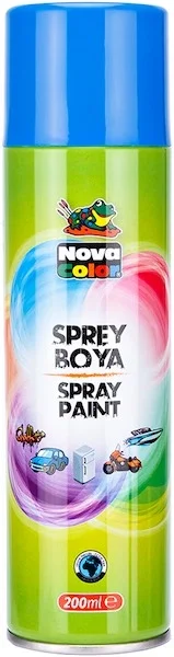Nova Color Sprey Boya 200 ml. MAVİ