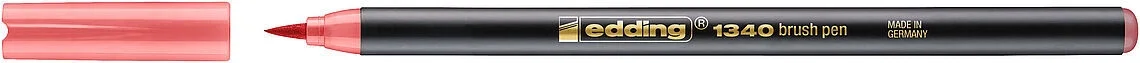 Edding 1340 Brushpen Fırça Uçlu Kalem ŞEFTALİ TEN RENGİ