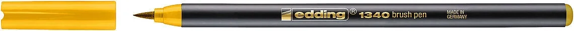 Edding 1340 Brushpen Fırça Uçlu Kalem PAPATYA