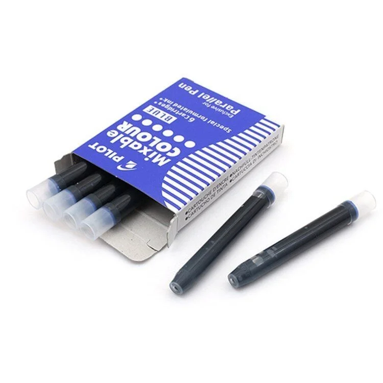 Pilot Parallel Pen Orjinal Kartuş Mavi 6 Adet