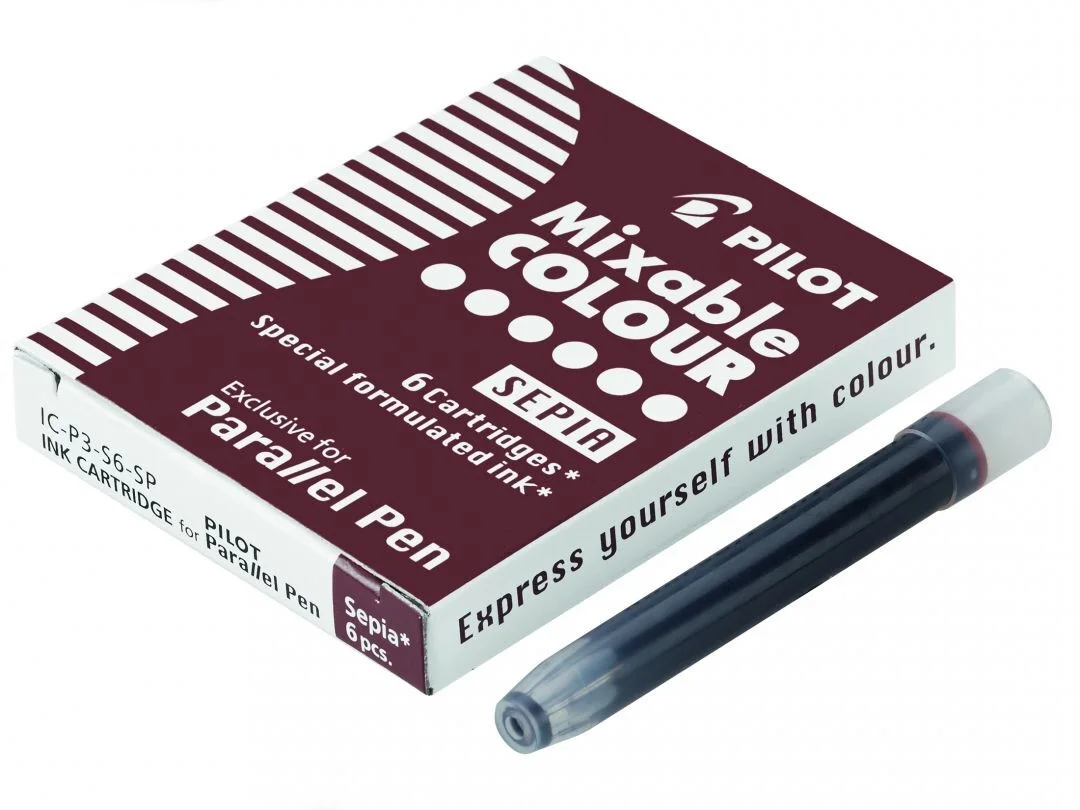 Pilot Parallel Pen Orjinal Kartuş Kahverengi 6 Adet