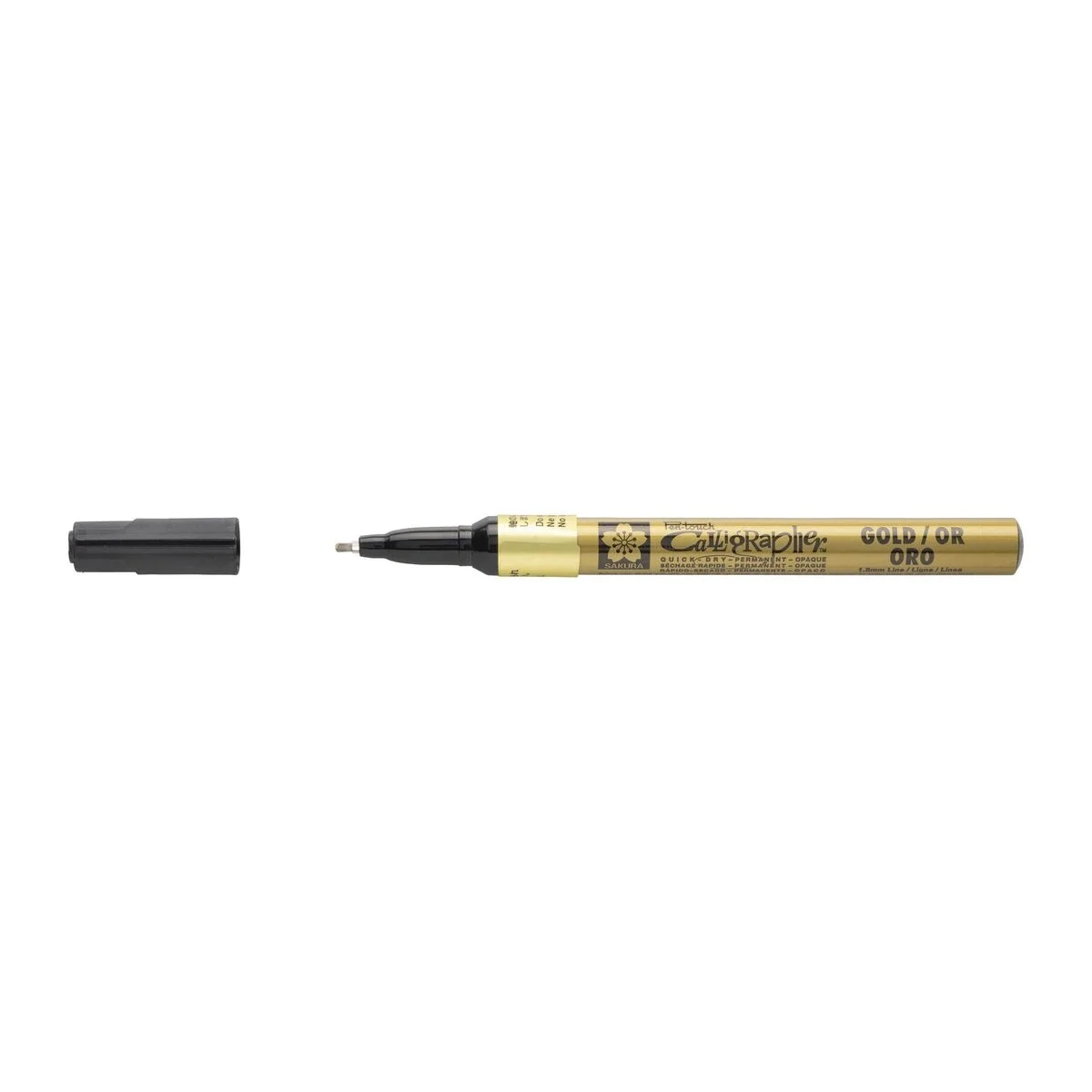 Sakura Pen-Touch Calligrapher Kaligrafi Kalemi 1.8 mm. Altın Yaldız