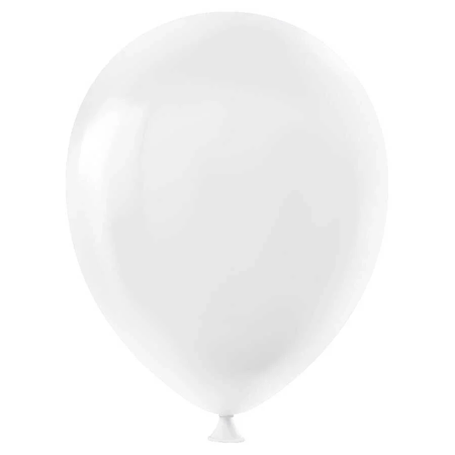 Beyaz Pastel Balon 12"