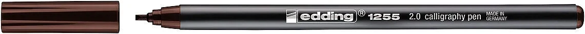 Edding 1255 Kaligrafi Kalemi 2.0 mm. Kahverengi
