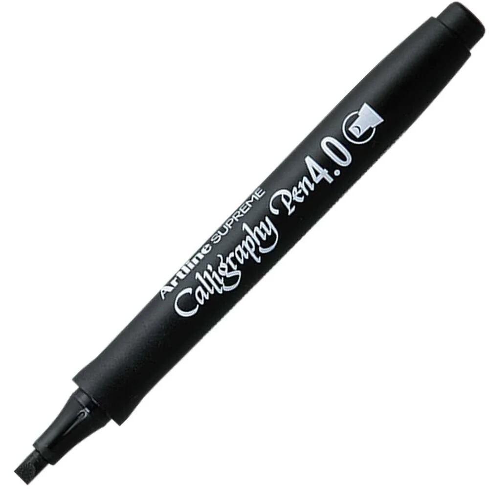 Artline Supreme Kaligrafi Kalemi 4.0 mm. Siyah