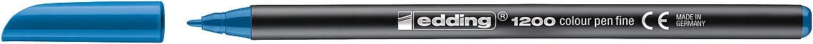 Edding 1200 Grafik Kalemi AÇIK MAVİ