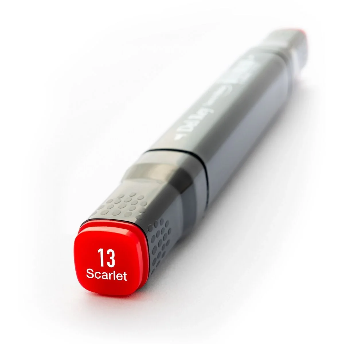 Del Rey Çift Uçlu Çizim Marker Kalemi 13 Scarlet