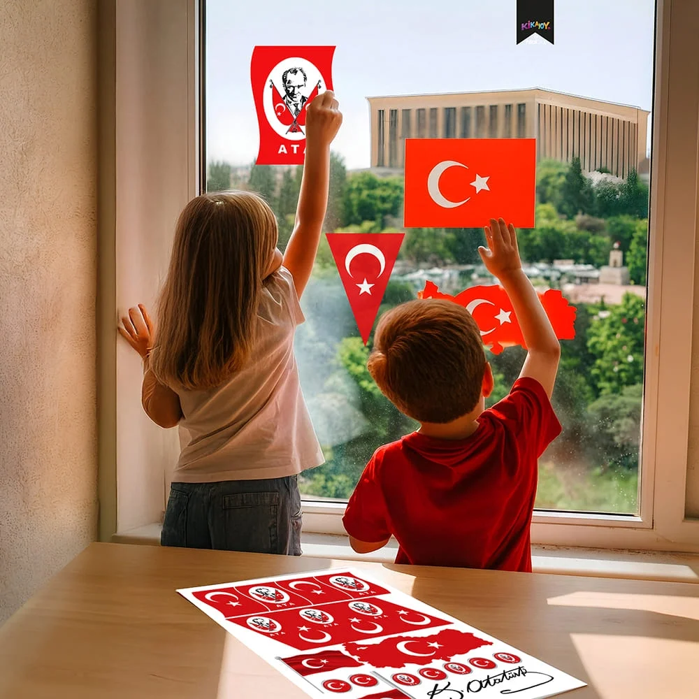 Milli Bayramlar Temalı Sticker Seti 2'li