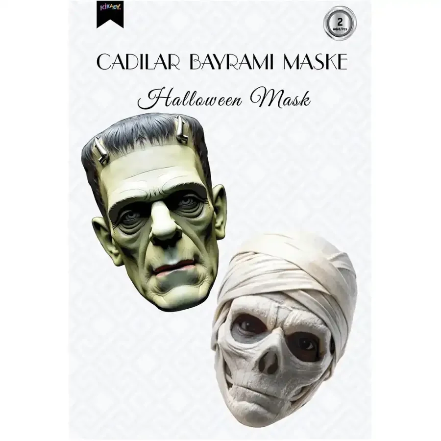 Halloween Maske Seti 2'li - No:3